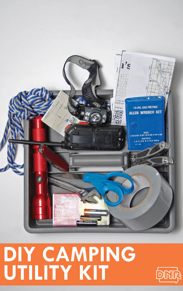 5 DIY projects and camping hacks, like this utility kit, for a smoother camping trip | Iowa DNR